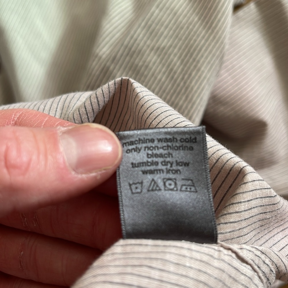 John Varvatos Mandarin Collar Button-Down Shirt - image 6